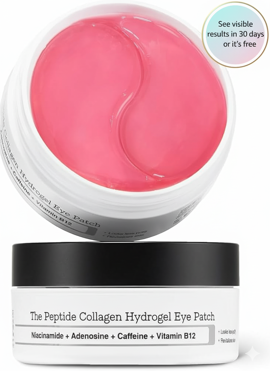 Optiglow Peptide Collagen Hydrogel Eye Patch