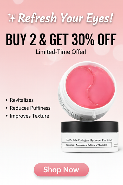Optiglow Peptide Collagen Hydrogel Eye Patch